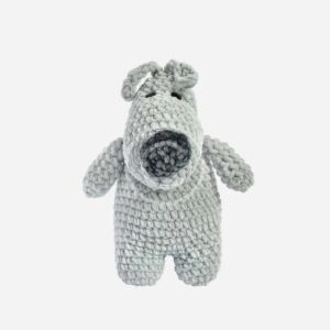 Handmade plush bear toy